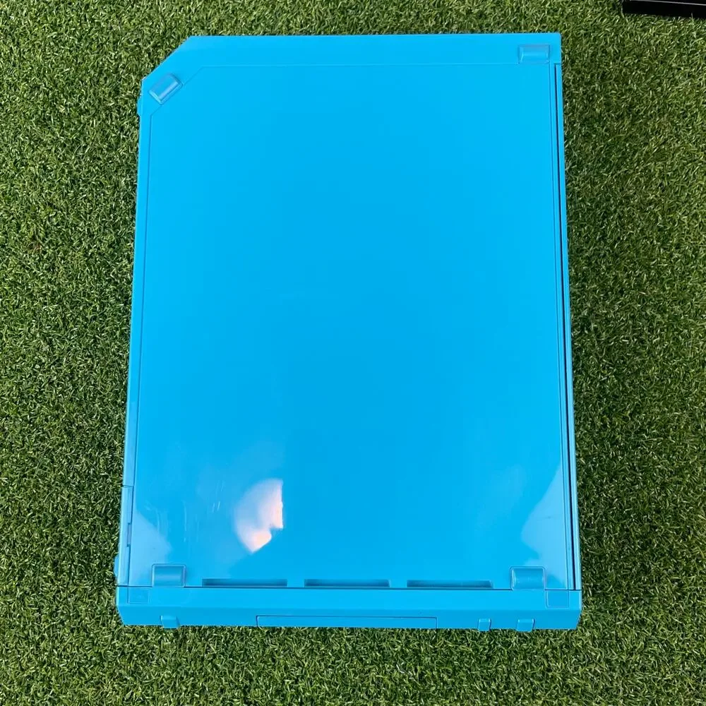 Nintendo Wii Blue Console Bundle OEM Blue Remote RVL-101 Tested Complete Cords